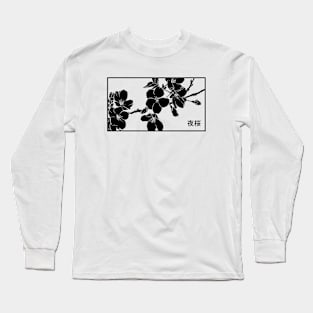 Japanese Sakura Cherry Blossom Long Sleeve T-Shirt